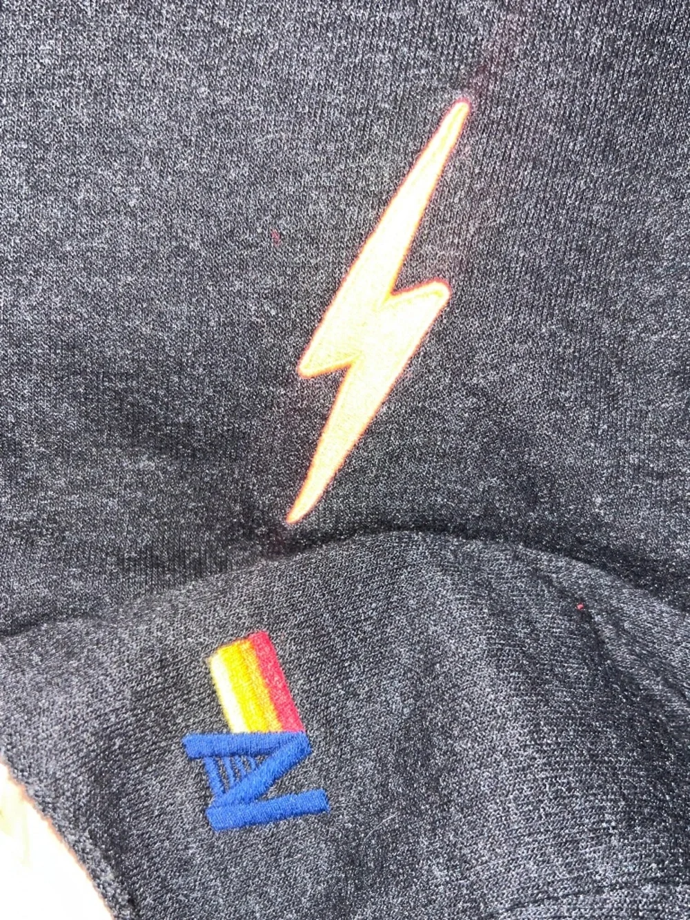 Aviator Nation -XS- bolt cropped rainbow stripe - Picture 4 of 7